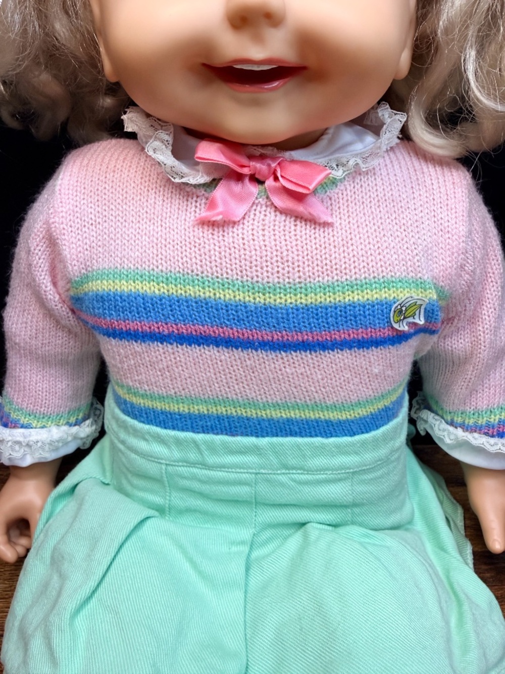 1986 PLAYMATES TOYS INC. Cricket Doll with Clothes - Picture 5 of 16